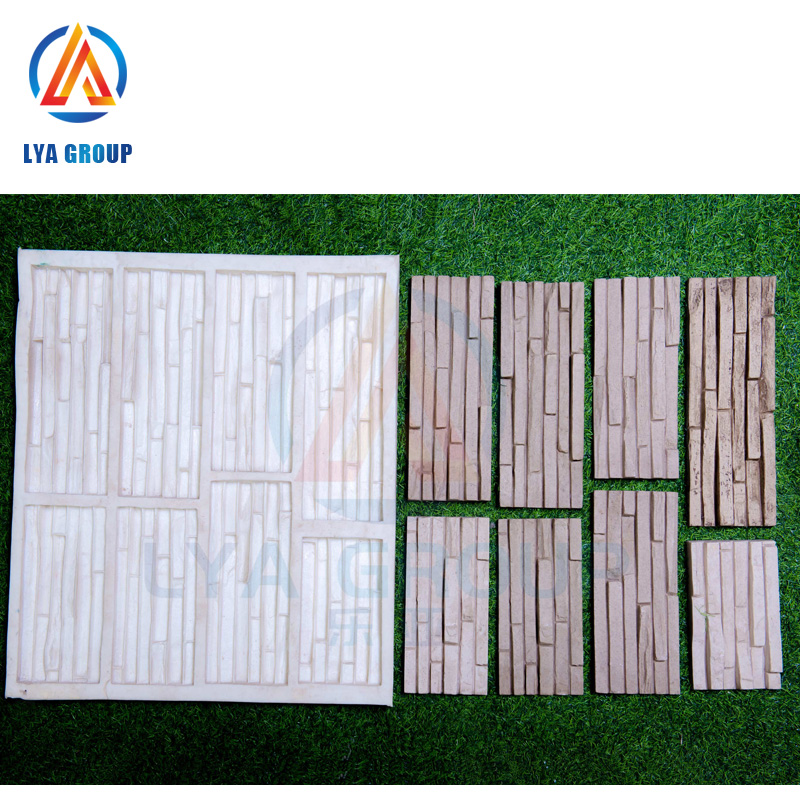 hot sale artificial stone cultural stone natural fossil stone tiles mould