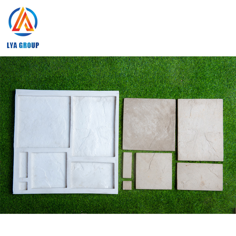 silicone rubber artificial stone moulds for cultured stone production wall panel mold