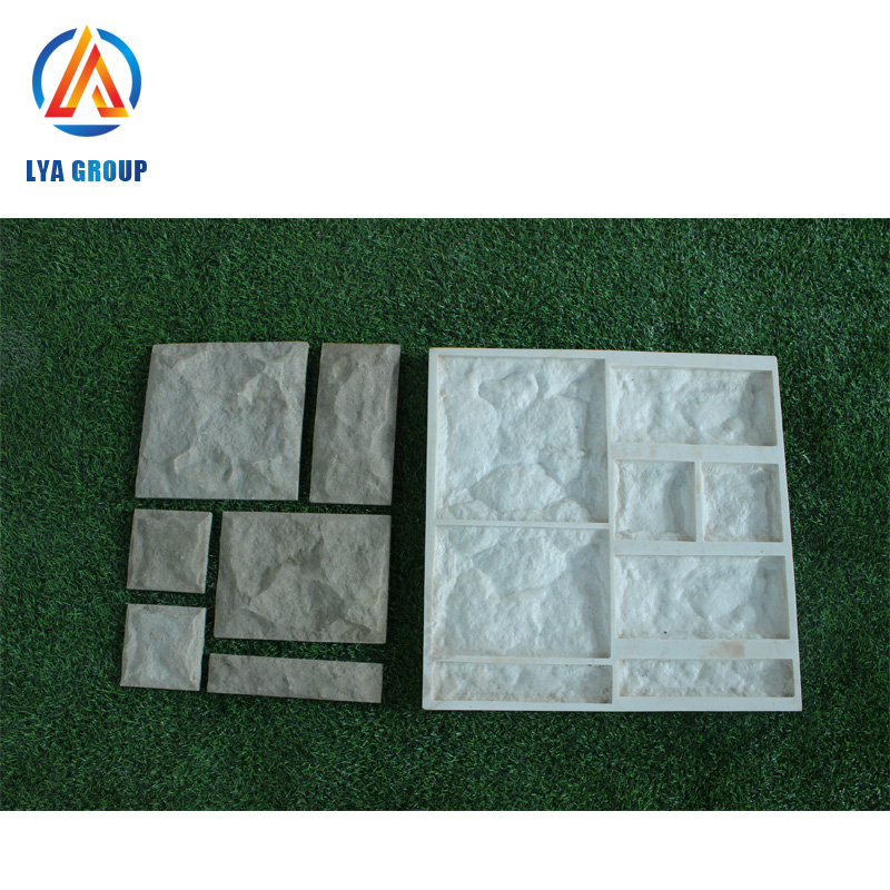 marble artificial cultured stone veneer 3d rubber silicone molds