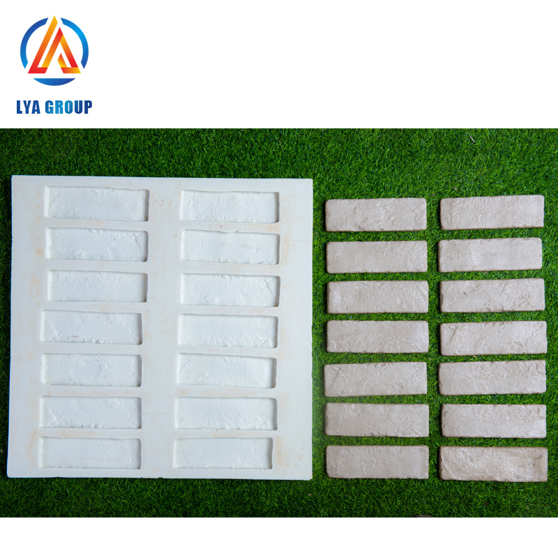 Concrete Brick Decorative Wall Silicone Mould Rubber Mold Stone Veneer