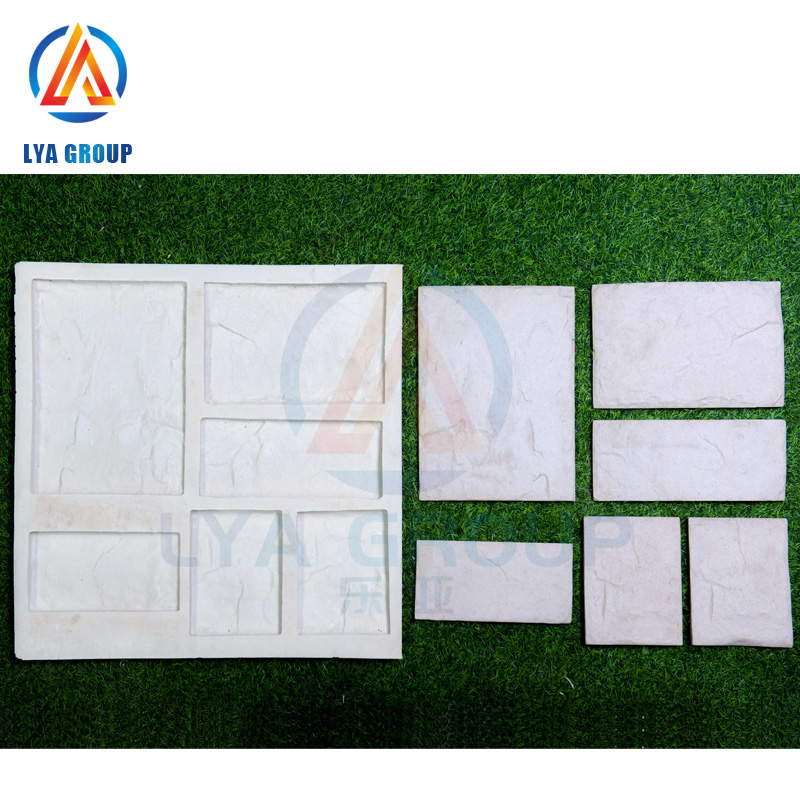 silicone molds for concrete Artificial Stone decorative wall mould