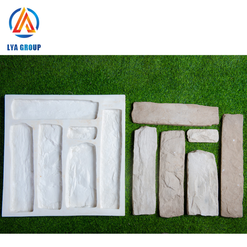 artificial culture stone mould,  mold/silicone stone mould rock molds