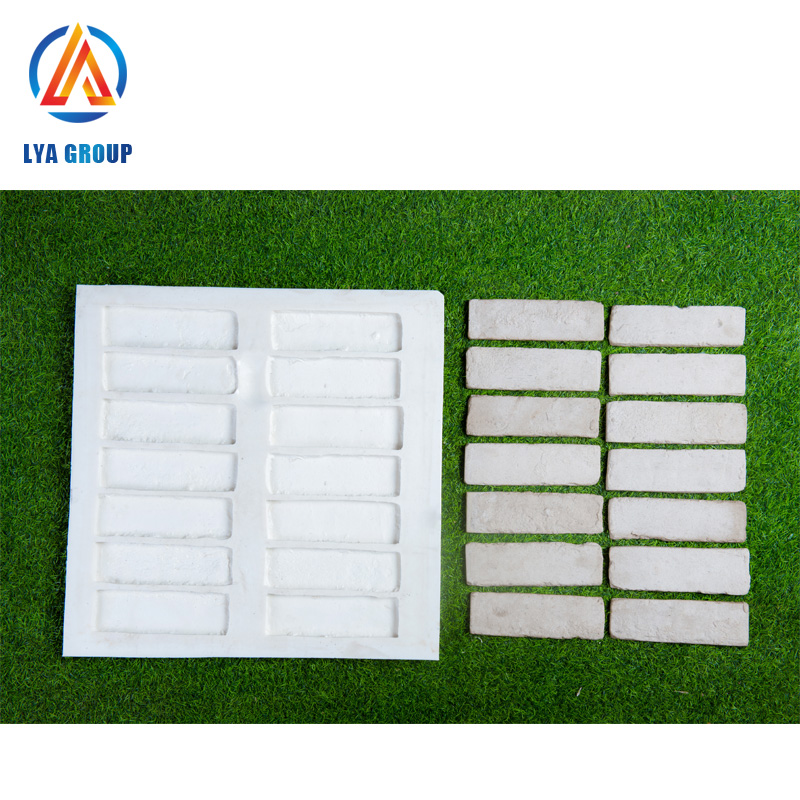 exterior walls Decorative bricks silicone rubber artificial stone mould