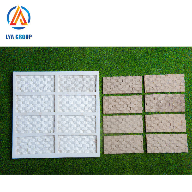 artificial stone rubber silicone mold for making culture stone wall tile