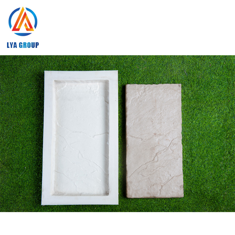 customized silicone rubber natural wall moulds flexible concrete silicone mould