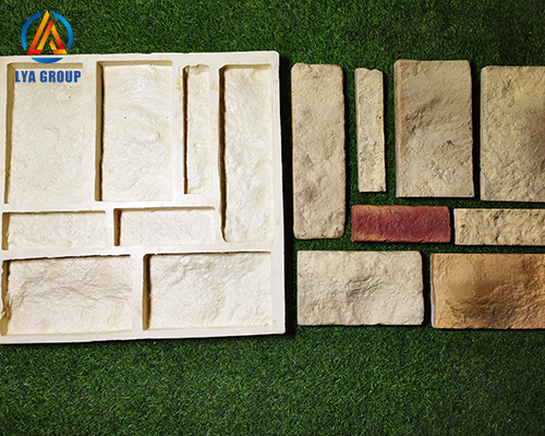 Concrete culture stone decorative wall stone panel mold